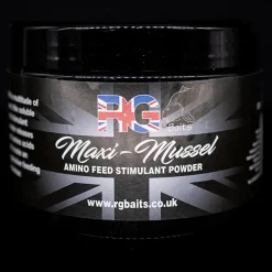 RG Baits Maxi Mussel Amino Feed Stimulant Powder 300g- Bait & Additives