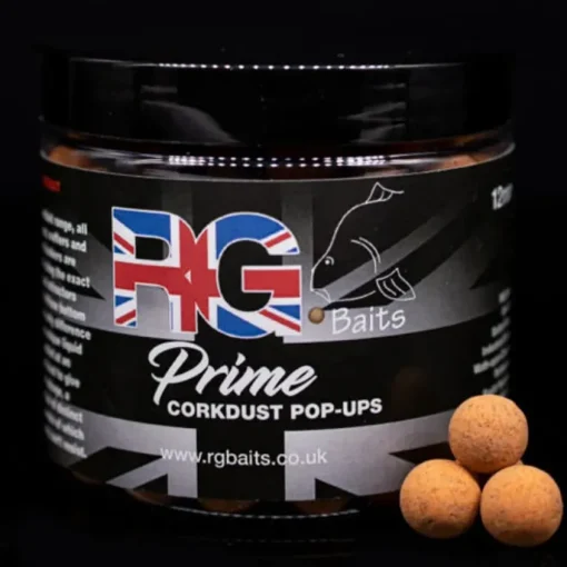 RG Baits Prime Corkdust Pop Ups- Bait & Additives