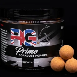 RG Baits Prime Corkdust Pop Ups- Bait & Additives