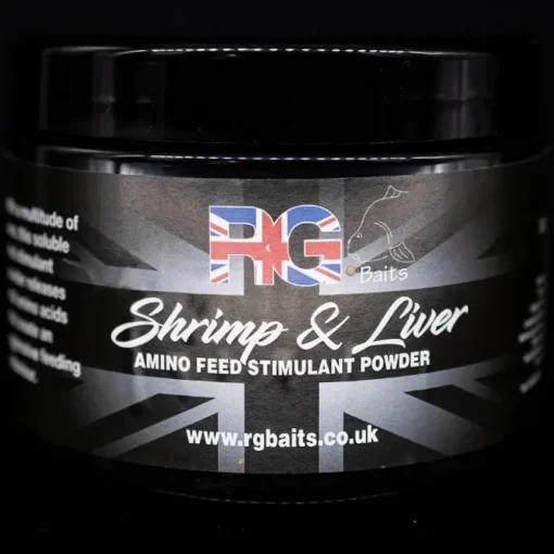 RG Baits Shrimp & Liver Amino Feed Stimulant Powder 300g- Bait & Additives