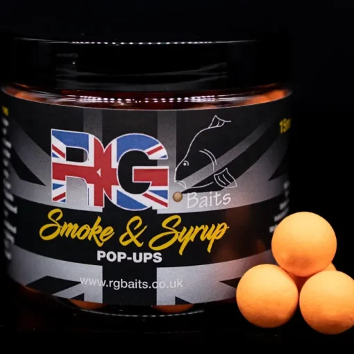 RG Baits Smoke & Syrup Pop Ups- Bait & Additives