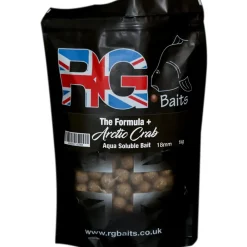 RG Baits The Formula + Artic Crab Aqua Soluble Fishing Boilies- Bait & Additives