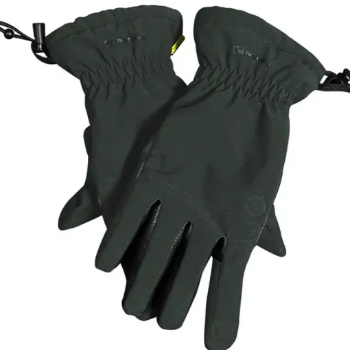 Ridge Monkey RidgeMonkey APEarel Dropback K2XP Waterproof Tactical Fishing Gloves Green- Clothing