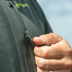 Ridge Monkey RidgeMonkey APEarel ThermaPro Waterproof Shell Coat Green- Clothing