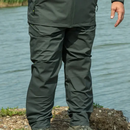 Ridge Monkey RidgeMonkey APEarel ThermaPro Waterproof Shell Trousers Green- Clothing