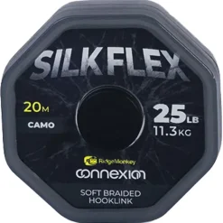 Ridge Monkey RidgeMonkey Connexion SilkFlex Soft Braid Hooklink- Line