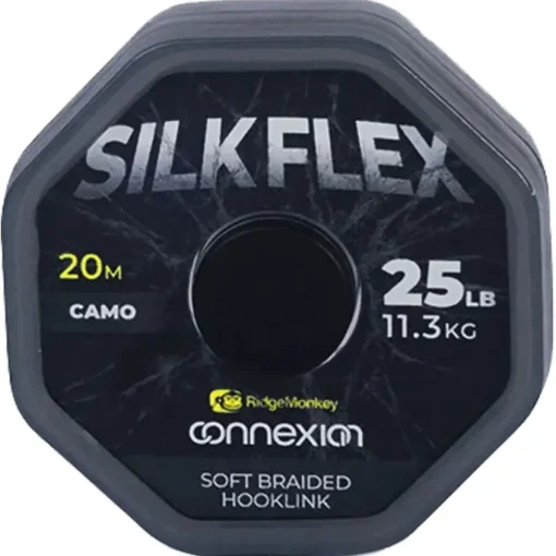 Ridge Monkey RidgeMonkey Connexion SilkFlex Soft Braid Hooklink- Line