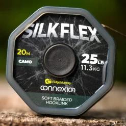 Ridge Monkey RidgeMonkey Connexion SilkFlex Soft Braid Hooklink- Line