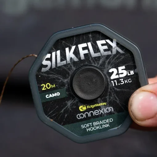 Ridge Monkey RidgeMonkey Connexion SilkFlex Soft Braid Hooklink- Line