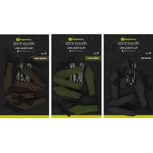 Ridge Monkey RidgeMonkey Connexion Uni Lead Clips- Terminal Tackle