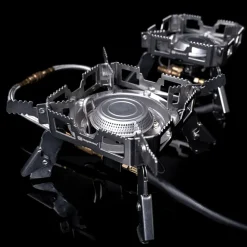 Ridge Monkey RidgeMonkey Quad Connect Fishing Stove Pro Mini Full Kit- Cooking Equipment