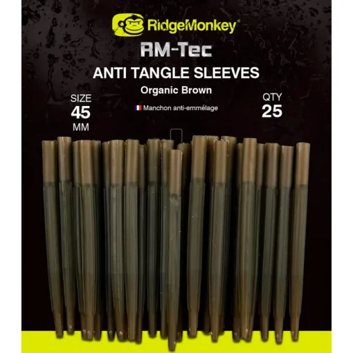 Ridge Monkey RidgeMonkey RM-Tec Anti Tangle Sleeves- Terminal Tackle
