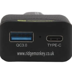 Ridge Monkey RidgeMonkey Vault 45W USB-C PD Car Charger Adaptor- Tech