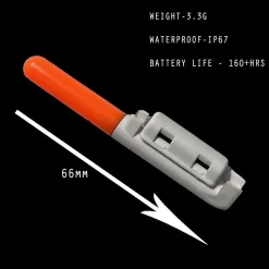 Rig Shark Clip on Rod Tip Lights & USB Charger Combo