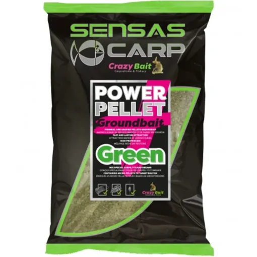 Sensas Power Pellet Plus Fishing Groundbait 2kg