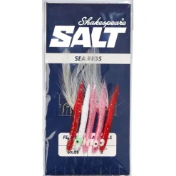 Shakespeare Salt Feathered Sandeels Fishing Rigs