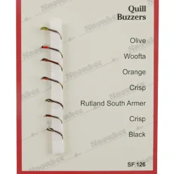 Snowbee Quill Buzzers Fly Selection