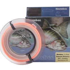 Snowbee XS Plus Extreme Distance Floating Line Ivory Orange