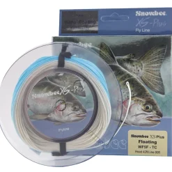 Snowbee XS Plus Twin Colour Floating Fly Line Ivory/Blue