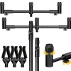 Solar Tackle Solar Black-Lite 3 Rod Set-Up Kit- Rod Pods