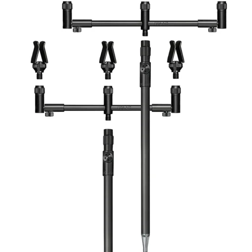 Solar Tackle Solar Black-Lite 3 Rod Set-Up Kit- Rod Pods