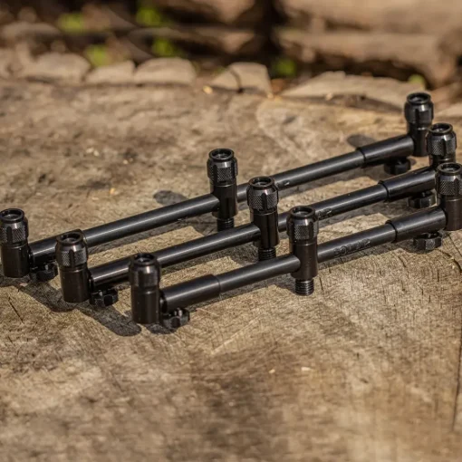 Solar Black-Lite Pro-Loc 2 Rod Adjustable Fishing Buzzer Bar- Rod Support