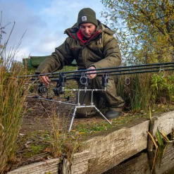 Solar Tackle Solar P1 Worldwide Pod Kit Inc 3 Rod Buzz Bars & Mini Back Rests