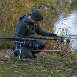 Solar Tackle Solar P1 Worldwide Pod Kit Inc 3 Rod Buzz Bars & Mini Back Rests