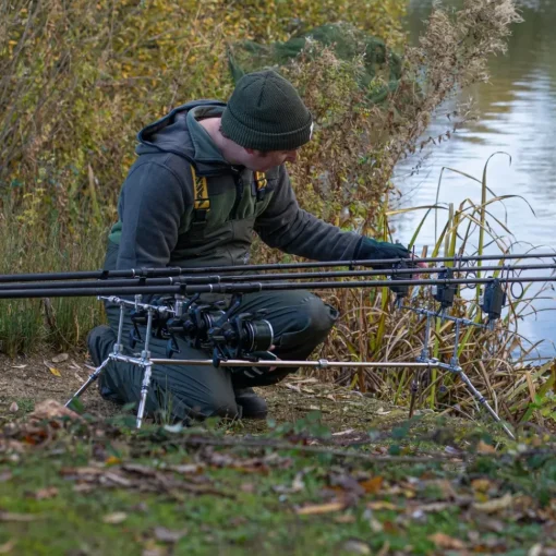 Solar Tackle Solar P1 Worldwide Pod Kit Inc 3 Rod Buzz Bars & Mini Back Rests
