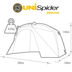 Solar Tackle Solar South Westerly Pro Universal Spider Bivvy System Bundle- Bivvies & Shelters