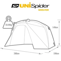 Solar Tackle Solar SP Uni Spider Bivvy System Bundle- Bivvies & Shelters