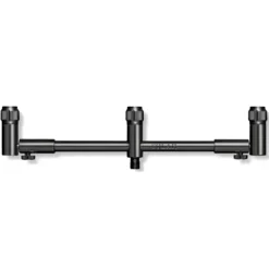 Solar Tackle Black-Lite Captive 3 Rod Adjustable Buzzer Bar + Captive Thumb Screws - Small- Rod Support