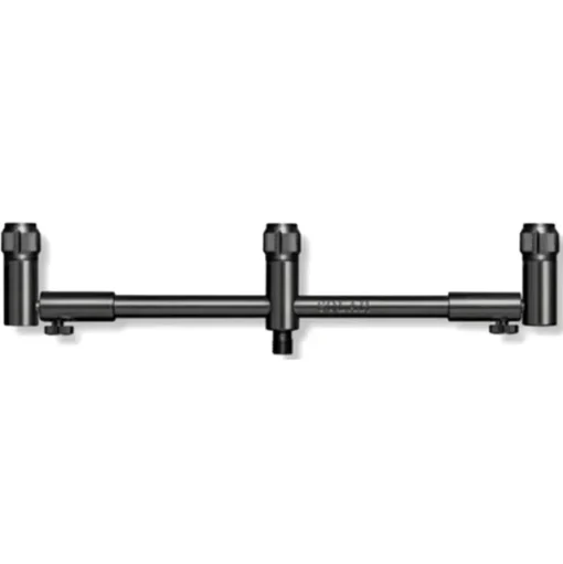 Solar Tackle Black-Lite Captive 3 Rod Adjustable Buzzer Bar + Captive Thumb Screws - Small- Rod Support