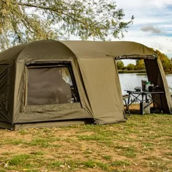 Solar Tackle Uni Spider Bivvy 1.2m Extended Green Overwrap- Bivvies & Shelters