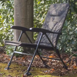 Solar Tackle Solar Undercover Camo Reclining Fishing Chair- Chairs