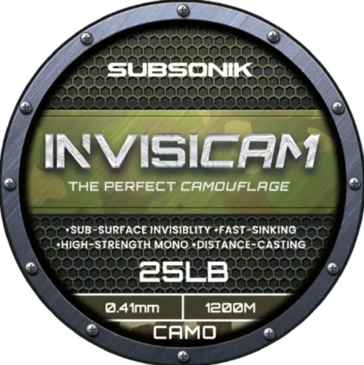 Sonik Sub Invisicam Mainline 1200m- Line