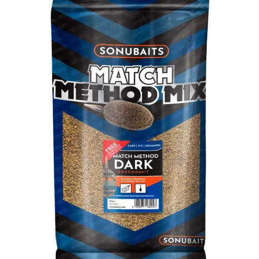 Sonu Baits SonuBaits Match Method Mix Dark- Bait & Additives