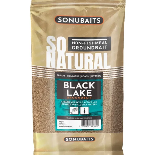 Sonu Baits Sonubaits So Natural Supercrumb Black Lake Groundbait 1kg- Bait & Additives