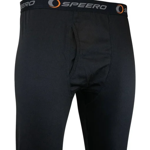 Speero Base Layer Set Black- Clothing