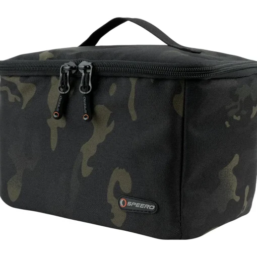 Speero Black Camo Bait Cool Bag Medium- Luggage