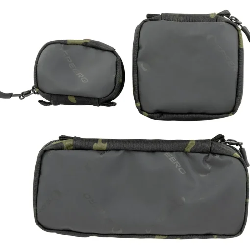 Speero Black Camo Clear View Pouches Kit- Luggage