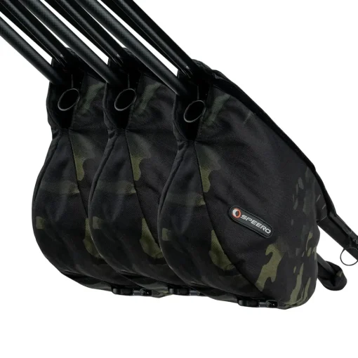 Speero Black Camo Reel Pouch System- Luggage
