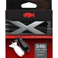 Spomb X Pro Grey 8+1 Braid 300m- Line