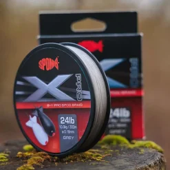 Spomb X Pro Grey 8+1 Braid 300m- Line