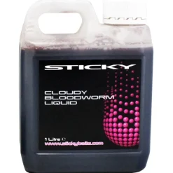 Sticky Baits Cloudy Bloodworm Liquid 1ltr- Bait & Additives