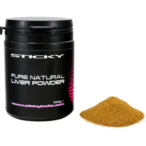 Sticky Baits Enzyme-Treated Liver Powder 100g- Bait & Additives
