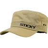 Sticky Baits Khaki Military Cap- Clothing