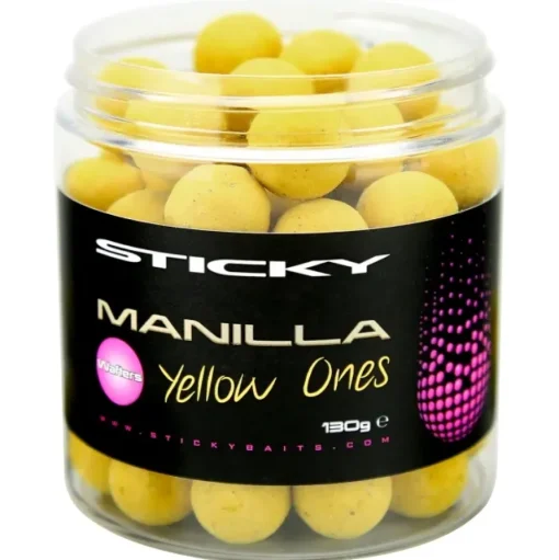 Sticky Baits Manilla Yellow Ones Wafters- Bait & Additives