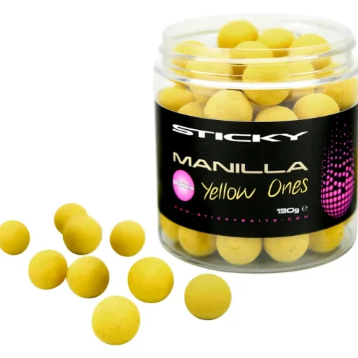 Sticky Baits Manilla Yellow Ones Wafters- Bait & Additives