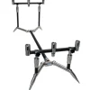 Summit Tackle Summit Black Aluminium & Stainless Low Pro 3 Rod Mini Pod Kit- Rod Pods